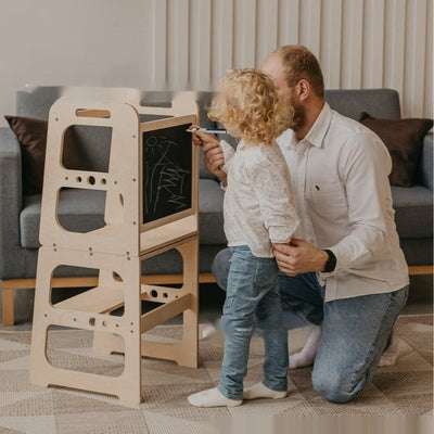 Torre de Aprendizaje Infantil con Reposabrazo