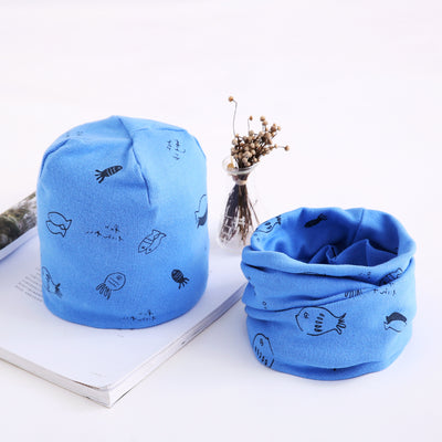 Conjunto de Bufanda y Gorro de Algodón para Bebé - Accesorios de Otoño e Invierno - Image 13