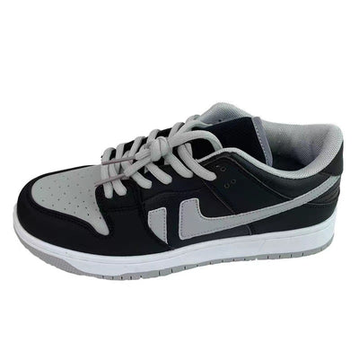 Zapatillas Plataforma Gris Oscuro para Skateboard - Sneaker Casual Trendy Versátil - Image 4