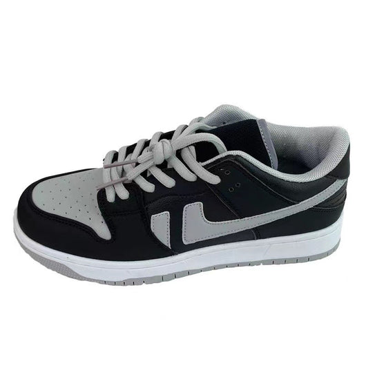 Zapatillas Plataforma Gris Oscuro para Skateboard - Sneaker Casual Trendy Versátil - Image 4