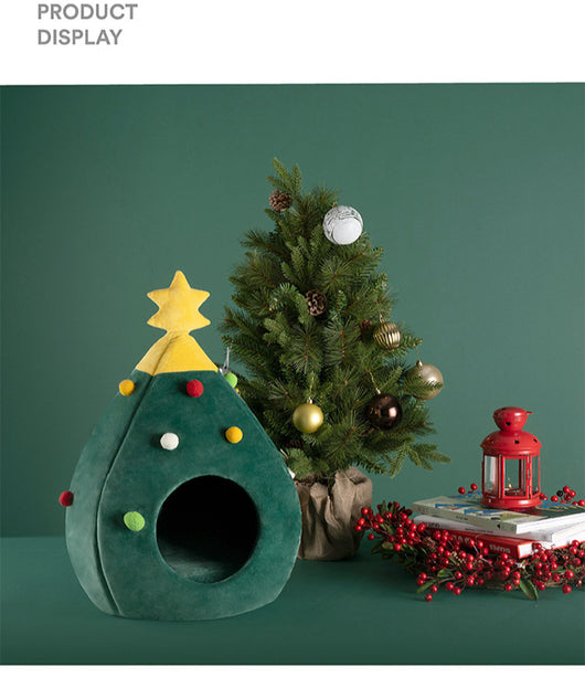 Cama Cueva Térmica para Gatos y Perros - Nido Navideño Cómodo y Lavable - Image 10