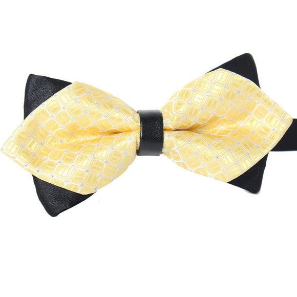 Corbata de Moño Tejida Multicolor - Poliéster Elegante