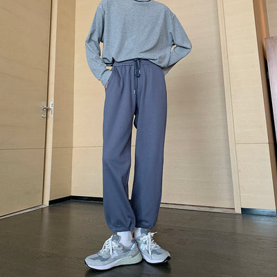 Pantalones Deportivos Cálidos Holgados para Hombre - Image 13