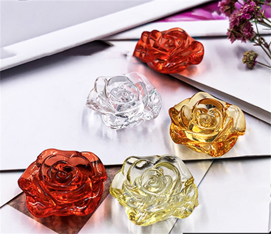 Cuentas de Cristal Transparente AB para Pulseras DIY - Agujero Recto - Image 16