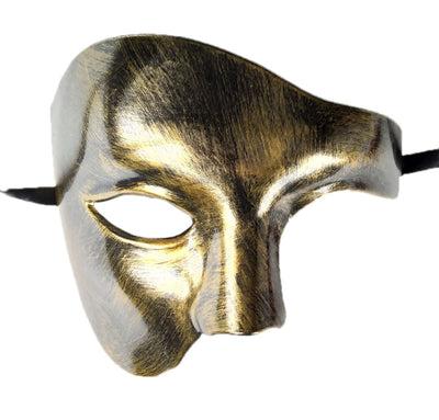 Antifaz Elegante Vintage de Medio Rostro con Un Solo Ojo - Image 6