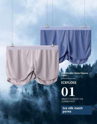 Calzoncillos Boxer de Malla Ice Silk Transpirable y Secado Rápido - Image 13