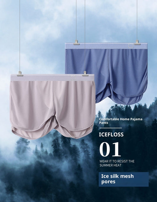 Calzoncillos Boxer de Malla Ice Silk Transpirable y Secado Rápido - Image 13