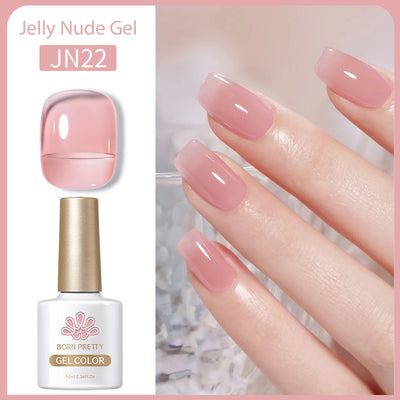 Esmalte de Uñas Gel UV Transparente Efecto Gelatina Fotocurable - Image 27
