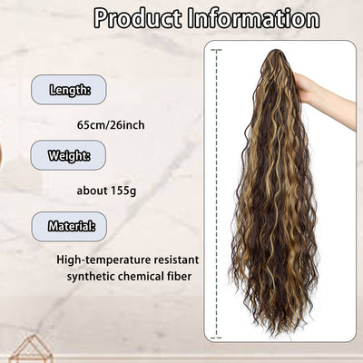 Extensión de Cabello Rizado Efecto Agua - Rizos Voluminosos Tipo Maíz - Image 14