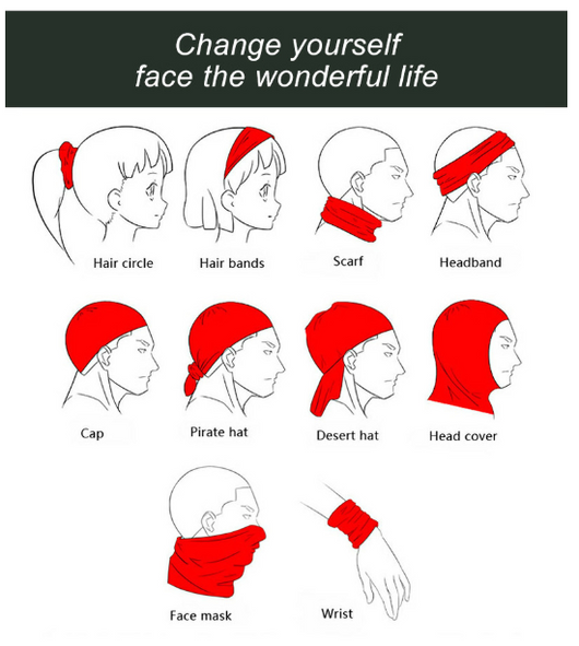Turbante Deportivo Mágico para Ciclismo al Aire Libre - Image 8