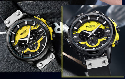 Reloj Deportivo Multifuncional de Cuero con Calendario - Image 8