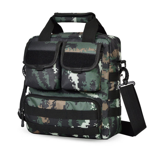 Mochila Táctica Camuflaje Nylon - Bolso Crossbody para Hombre - Image 6