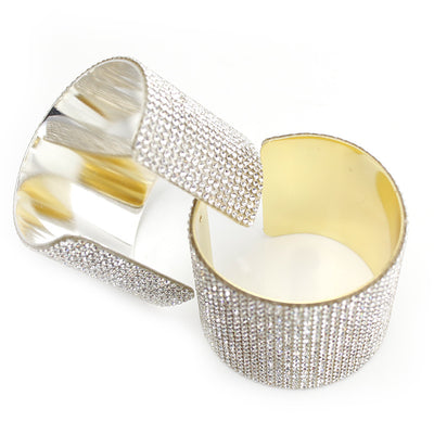 Pulsera Nupcial de Diamantes Brillantes - Cristal Elegante para Novia - Image 4