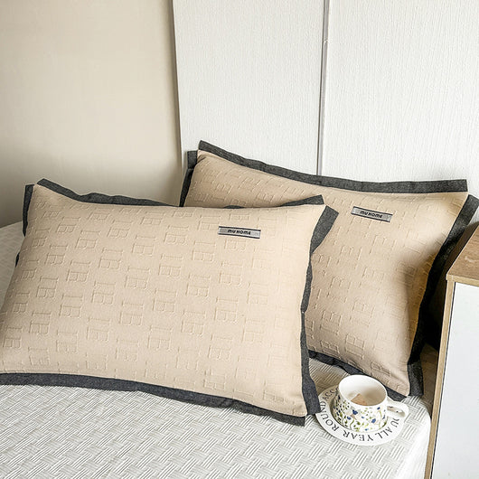 Par de Fundas de Almohada en Algodón Pesado Premium - Image 9