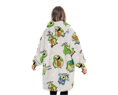 Suéter Manta Estampado Aguacate para Padres e Hijos - Image 28