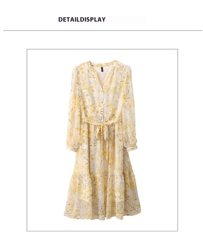 Vestido Floral de Gasa Francesa - Image 47