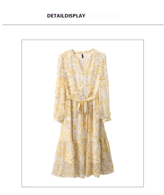 Vestido Floral de Gasa Francesa - Image 47