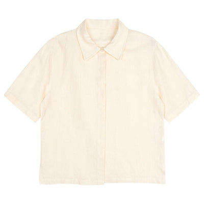 Camisa de Lino Puro con Textura Francesa para Mujer - Image 5
