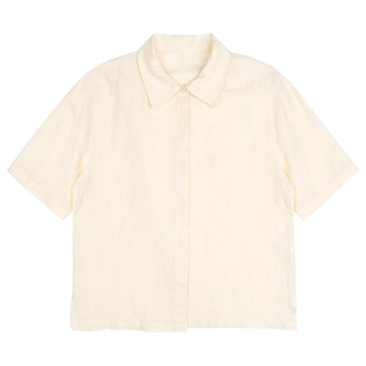 Camisa de Lino Puro con Textura Francesa para Mujer - Image 5