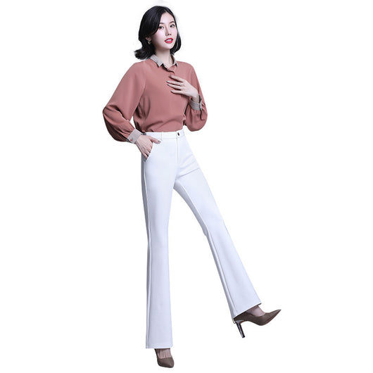 Pantalones Micro Acampanados de Cintura Alta con Efecto Reductor - Image 3