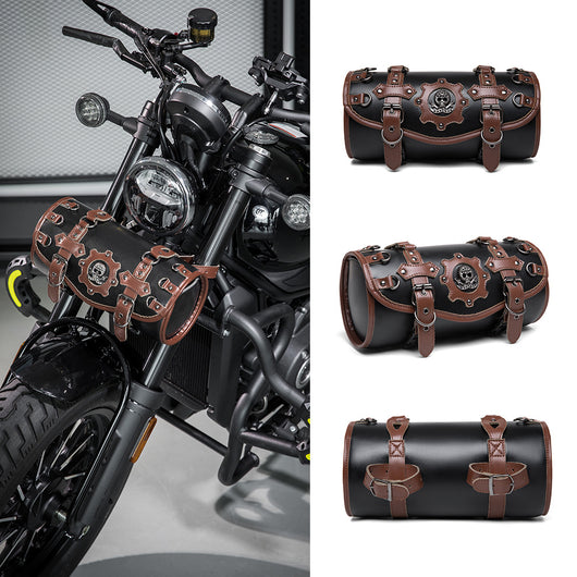 Bolsa Lateral Retro Punk para Motocicleta - Image 10