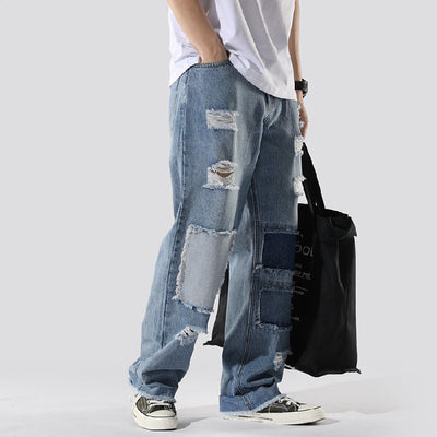 Pantalones Baggy Overol Tipo Papá para Hombre - Image 5