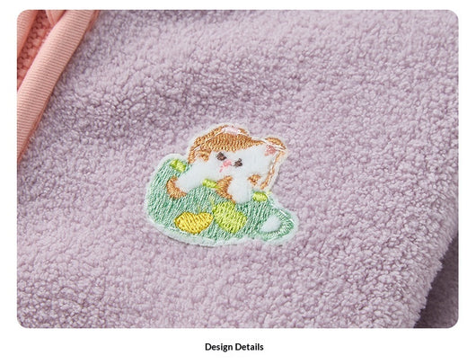 Abrigo Polar Infantil Conejo Adorable para Otoño e Invierno - Image 23