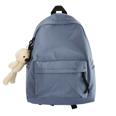 Mochila Canvas Mori Estilo Minimalista - Bolsa Escolar Versátil - Image 5