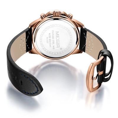 Reloj de Moda con Tres Esferas y Gran Carátula Multifunción - Image 4