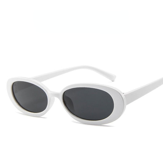 Gafas de Sol Ovaladas Trend Cow Print - Marco Pequeño Estilo Instagram - Image 25