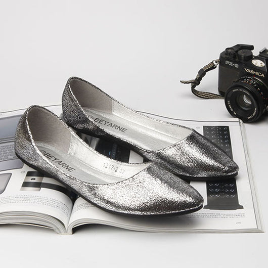 Zapatos Planos Puntiagudos Versátiles - Diseño Minimalista Chic - Image 6