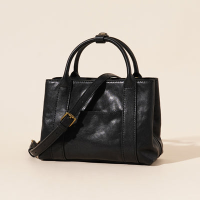 Bolso de Cuero Genuino Capacidad Grande - Bolsa Casual para Hombro - Image 10