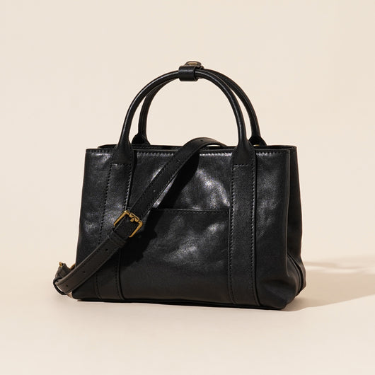 Bolso de Cuero Genuino Capacidad Grande - Bolsa Casual para Hombro - Image 10