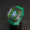 Ultra Modification Transparente Case Applicable To Watch Band Negro Verde 49mm
