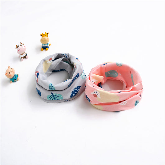 Bufanda Infantil de Algodón Estampada Cálida - Image 30