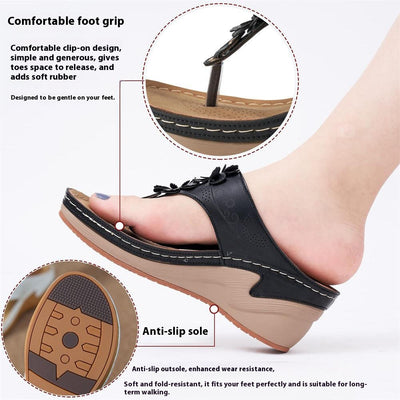 Pantuflas Tipo Chanclas con Plataforma Gruesa y Tacón Alto Antideslizantes - Image 12
