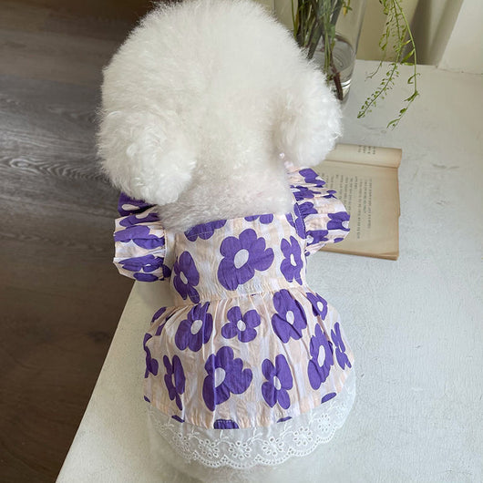 Vestido Floral para Mascotas - Perros y Gatos - Image 9
