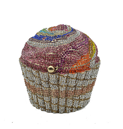 Bolsa de Hielo para Postres con Diamantes de Metal - Elegancia para Banquetes - Image 22