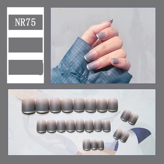 24 Parches de Diseño de Uñas Reutilizables y Desprendibles - Image 78
