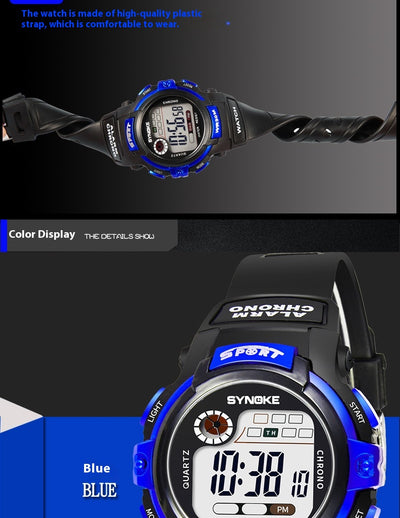 Reloj Deportivo Luminoso Resistente al Agua para Estudiantes - Image 22