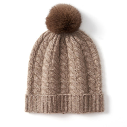 Gorro de Cachemira Suave para Otoño e Invierno - Image 5