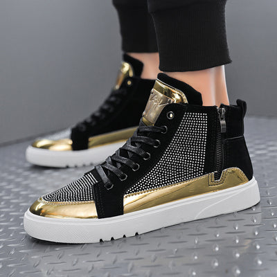 Zapatillas Altas de Skate Estilo Europeo para Otoño e Invierno - Image 12
