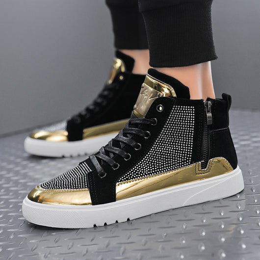Zapatillas Altas de Skate Estilo Europeo para Otoño e Invierno - Image 12