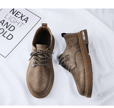Botas de Cuero para Hombre - Estilo Casual y Trabajo - Image 27