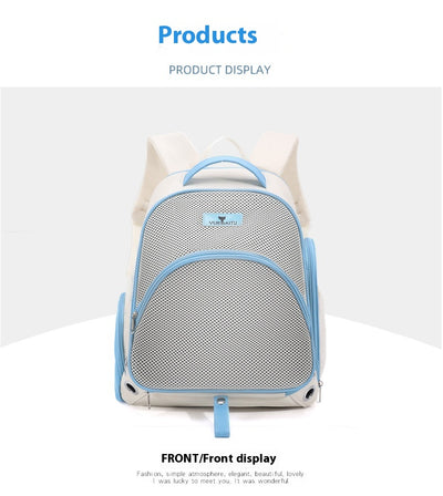 Mochila Transportadora Doble para Gatos - Portátil y Plegable - Image 27