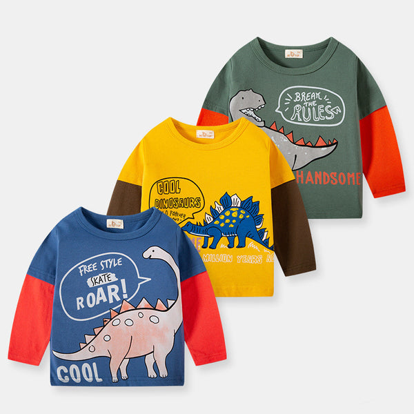Camiseta de Manga Larga para Bebé Niño