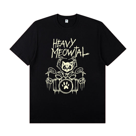Playera Hombre Estampado Baquetas de Batería - Image 3