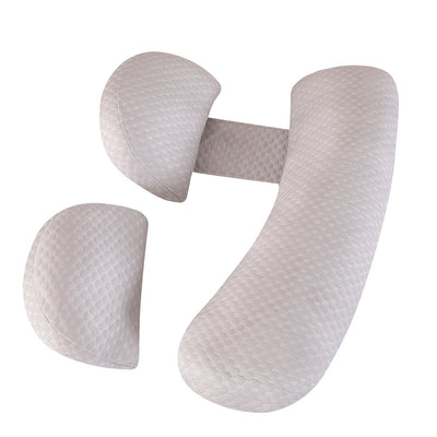 Almohada de Embarazo Multifuncional en Forma de U - Soporte para Vientre y Lactancia - Image 10