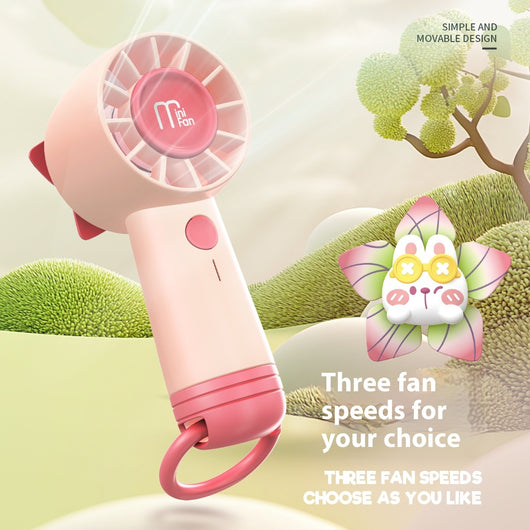 Ventilador Portátil de Mano con Diseño Infantil - Image 2