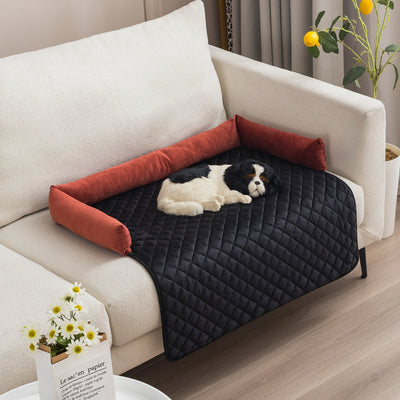 Sofá Cama para Perros Grandes - Cojín Térmico Ortopédico con Protector de Muebles - Image 8